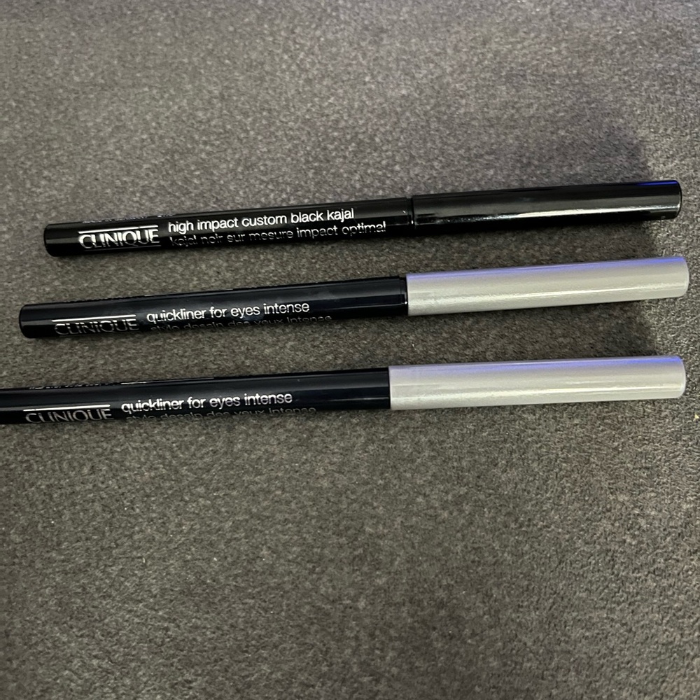 Clinique Eyeliner Set - Black and Silver